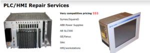 PLC and HMI Repair
